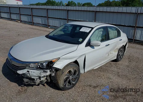 2016 Honda Accord Lx from USA, damaged, VIN 1HGCR2F39GA016977
